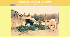 Desktop Screenshot of granjaescuelaagost.com