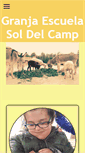 Mobile Screenshot of granjaescuelaagost.com